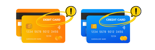 Where to find out if you card is a credit or debit card