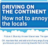 Car Hire - Driving on the continent