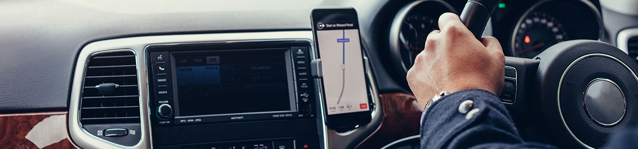 Car hire with GPS included